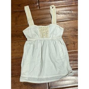 Cute White Hollister Tank